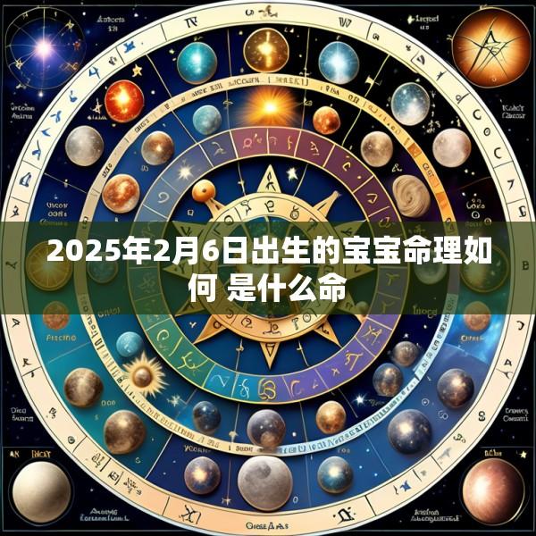 2025年2月6日出生的宝宝命理如何 是什么命