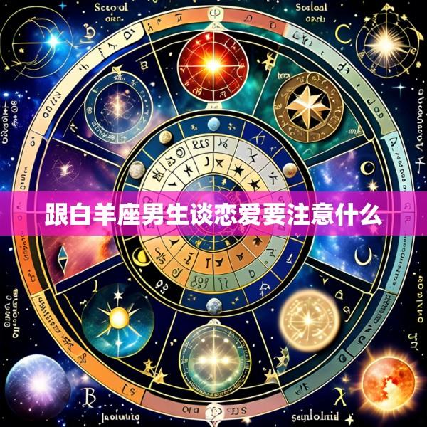 跟白羊座男生谈恋爱要注意什么