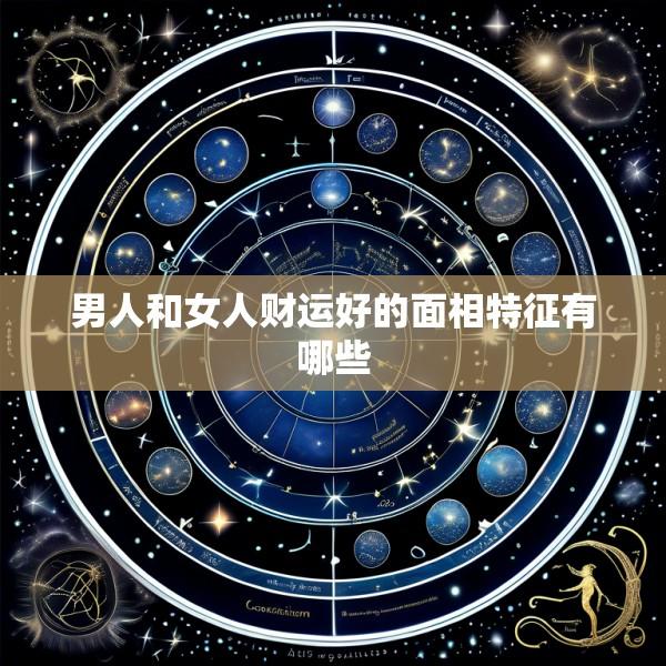男人和女人财运好的面相特征有哪些