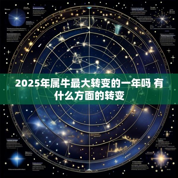 2025年属牛最大转变的一年吗 有什么方面的转变