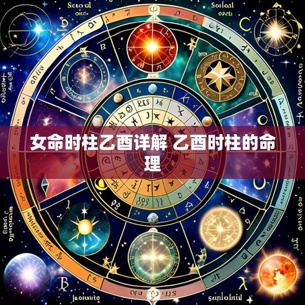女命时柱乙酉详解 乙酉时柱的命理