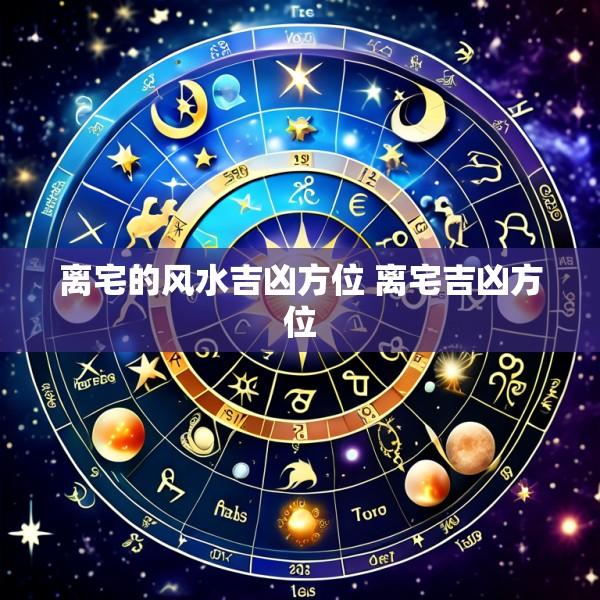离宅的风水吉凶方位 离宅吉凶方位