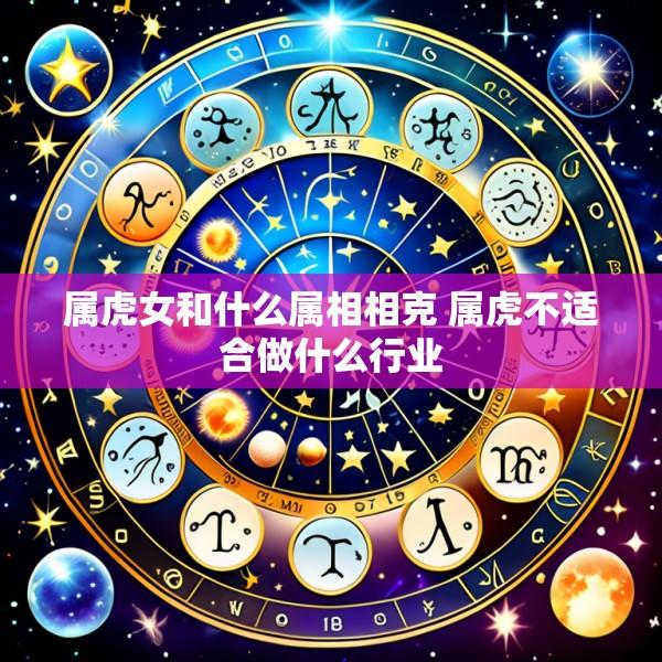 属虎女和什么属相相克 属虎不适合做什么行业