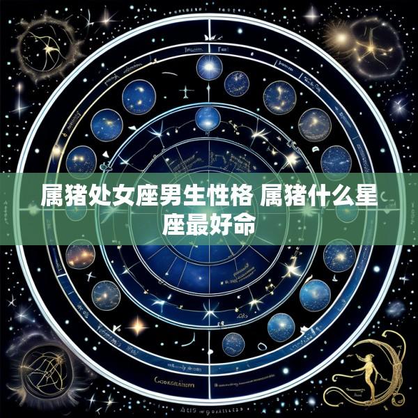 属猪处女座男生性格 属猪什么星座最好命
