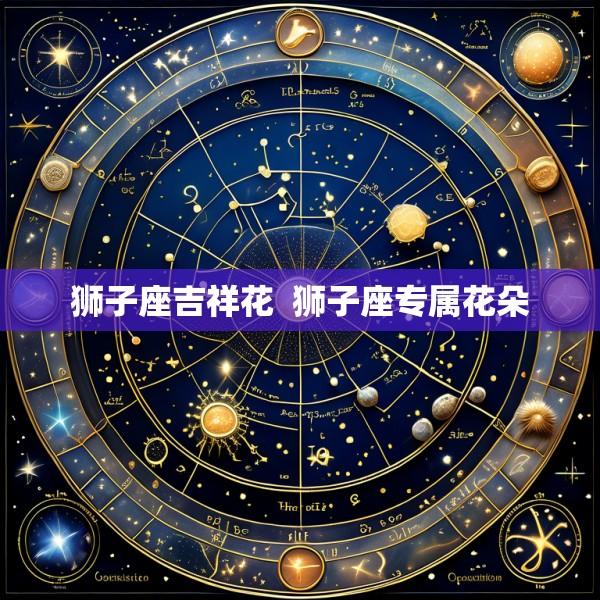 狮子座吉祥花  狮子座专属花朵
