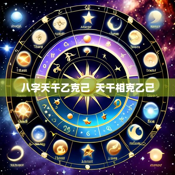 八字天干乙克己  天干相克乙己