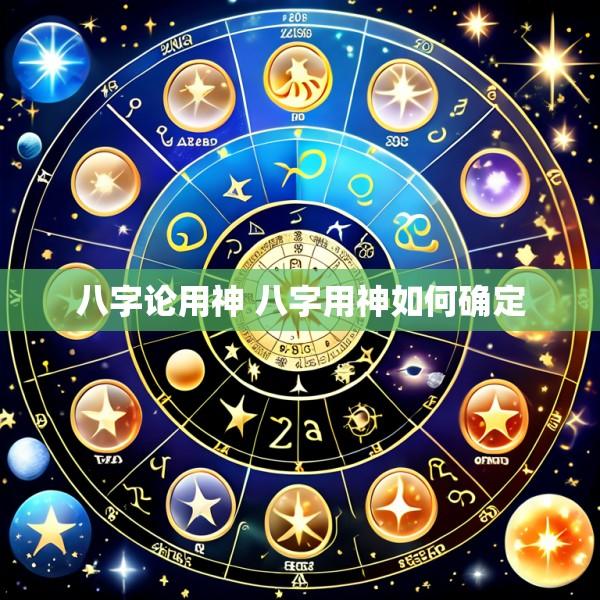 八字论用神 八字用神如何确定