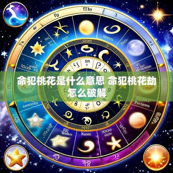命犯桃花是什么意思 命犯桃花劫怎么破解