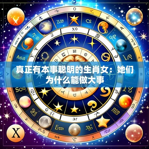 真正有本事聪明的生肖女：她们为什么能做大事