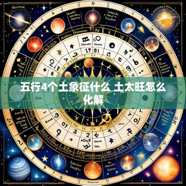 五行4个土象征什么 土太旺怎么化解