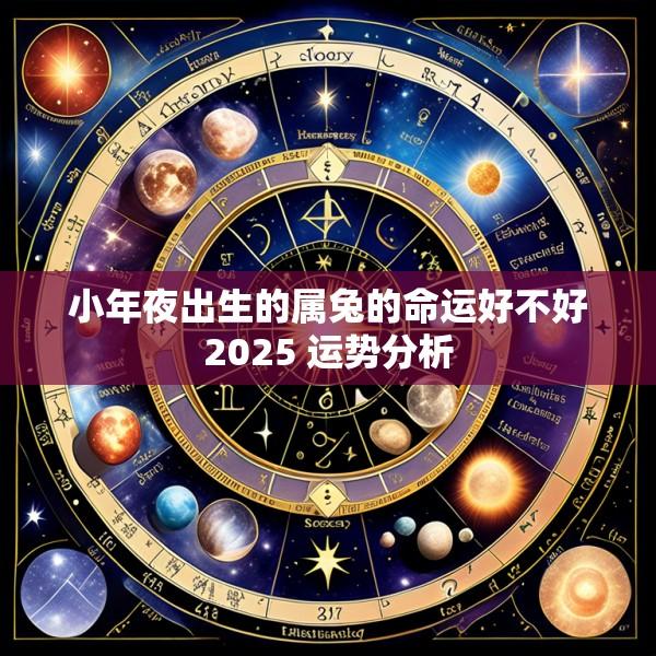 小年夜出生的属兔的命运好不好2025 运势分析