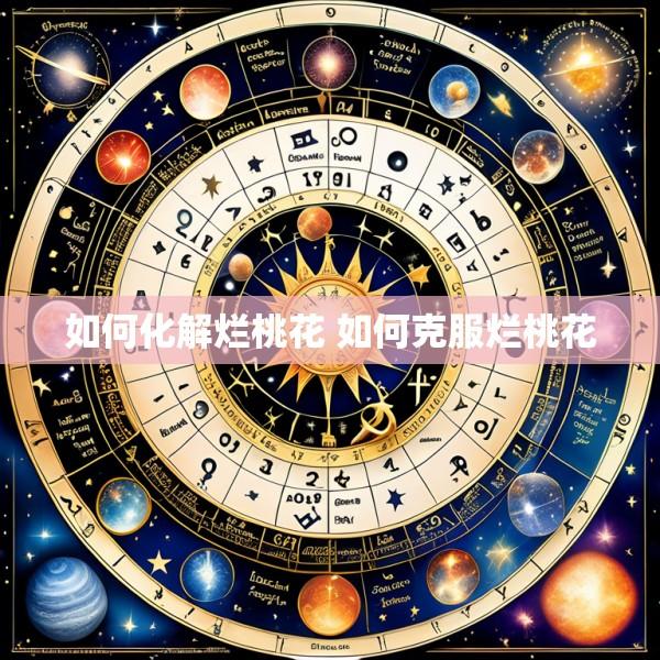 如何化解烂桃花 如何克服烂桃花