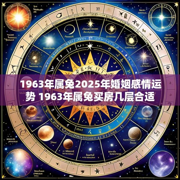 1963年属兔2025年婚姻感情运势 1963年属兔买房几层合适