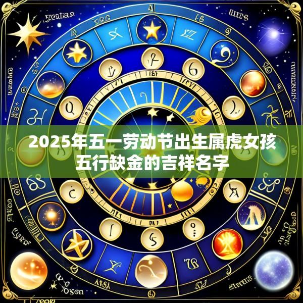 2025年五一劳动节出生属虎女孩五行缺金的吉祥名字