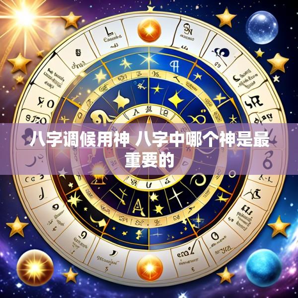 八字调候用神 八字中哪个神是最重要的