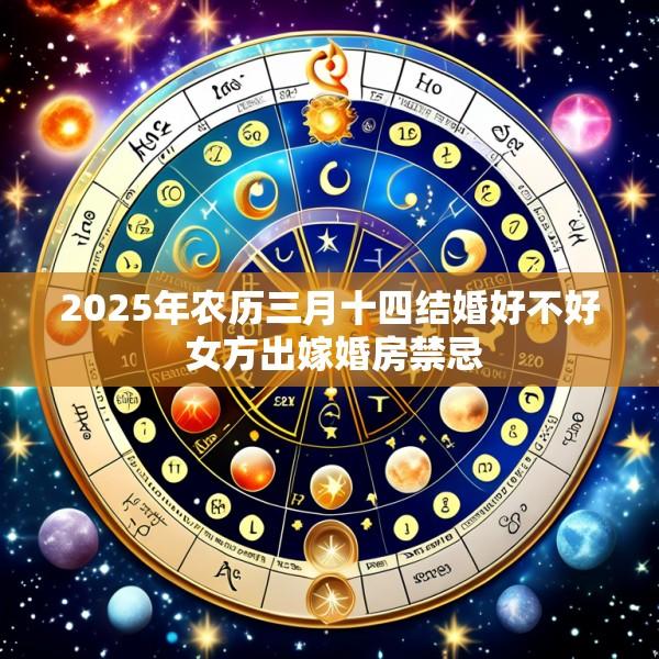 2025年农历三月十四结婚好不好 女方出嫁婚房禁忌