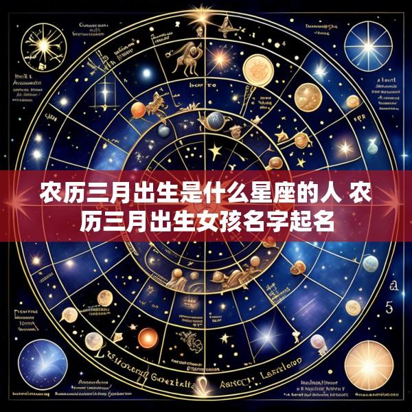 农历三月出生是什么星座的人 农历三月出生女孩名字起名