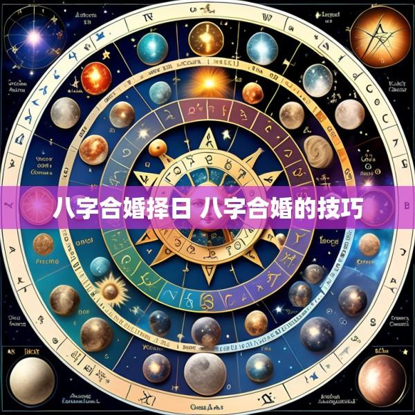 八字合婚择日 八字合婚的技巧