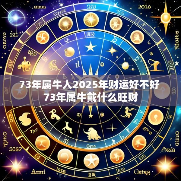 73年属牛人2025年财运好不好 73年属牛戴什么旺财