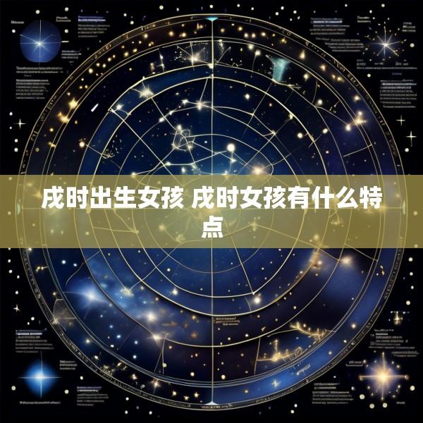 戌时出生女孩 戌时女孩有什么特点