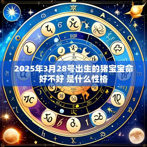 2025年3月28号出生的猪宝宝命好不好 是什么性格