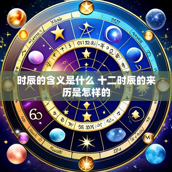 时辰的含义是什么 十二时辰的来历是怎样的
