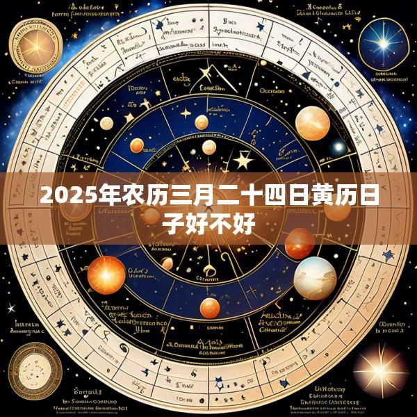 2025年农历三月二十四日黄历日子好不好