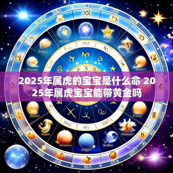 2025年属虎的宝宝是什么命 2025年属虎宝宝能带黄金吗