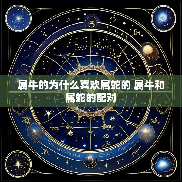 属牛的为什么喜欢属蛇的 属牛和属蛇的配对