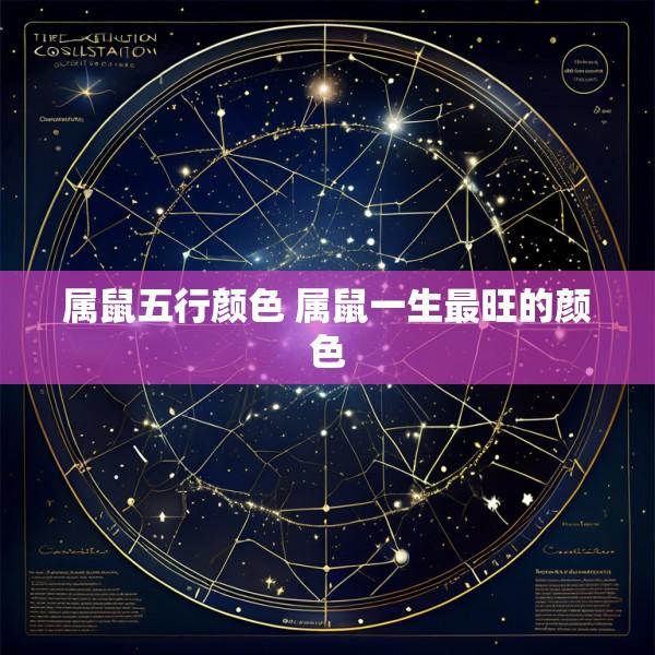 属鼠五行颜色 属鼠一生最旺的颜色