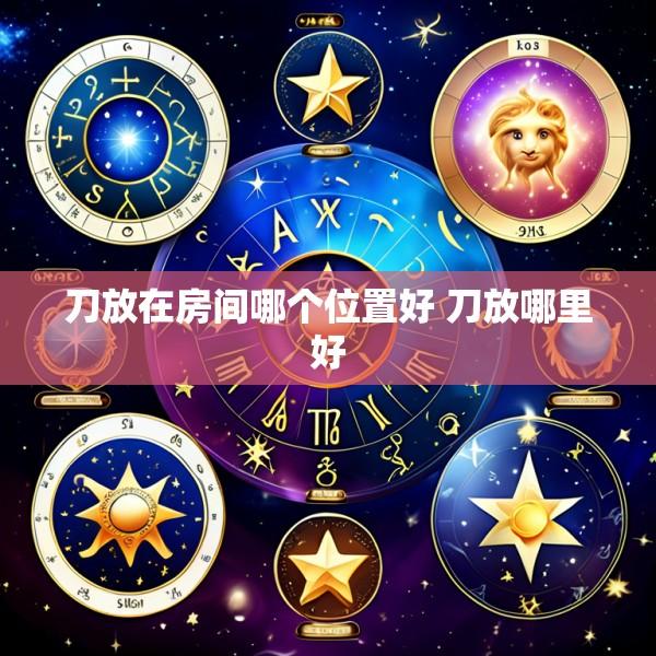 刀放在房间哪个位置好 刀放哪里好