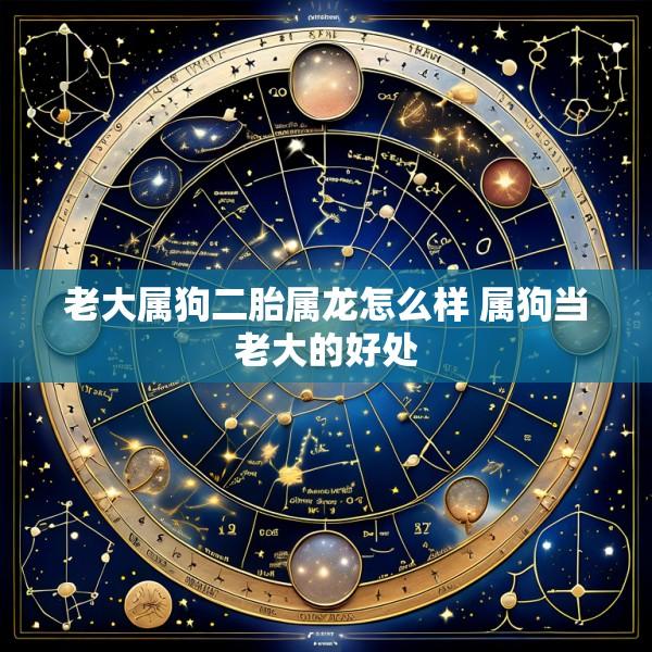 老大属狗二胎属龙怎么样 属狗当老大的好处