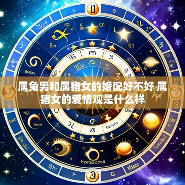 属兔男和属猪女的婚配好不好 属猪女的爱情观是什么样