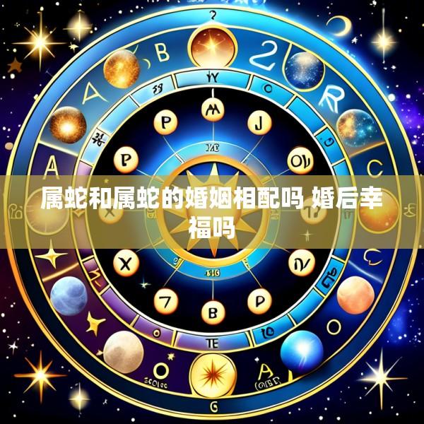 属蛇和属蛇的婚姻相配吗 婚后幸福吗