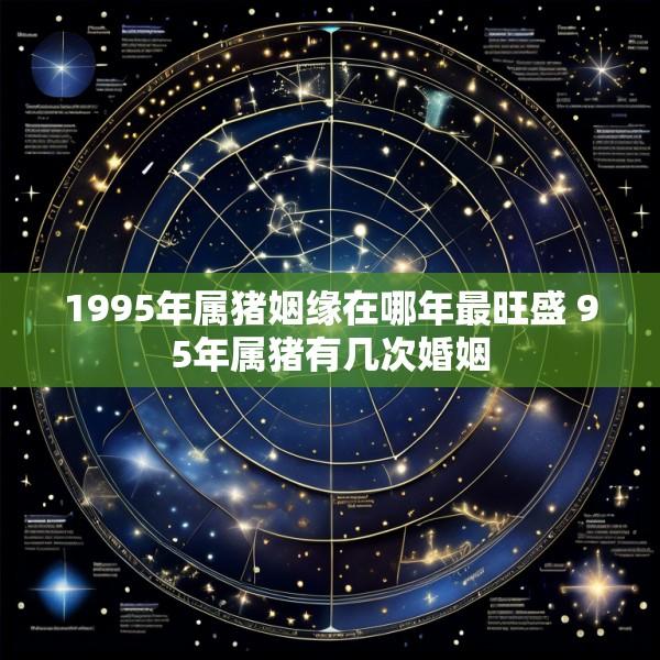 1995年属猪姻缘在哪年最旺盛 95年属猪有几次婚姻