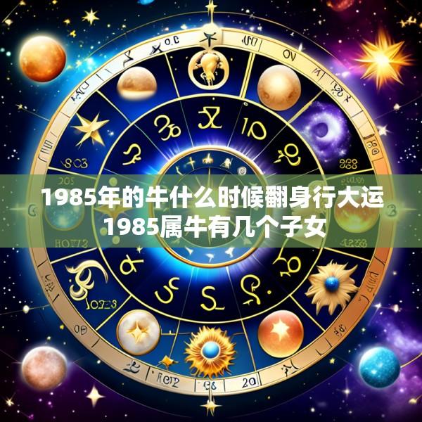 1985年的牛什么时候翻身行大运 1985属牛有几个子女