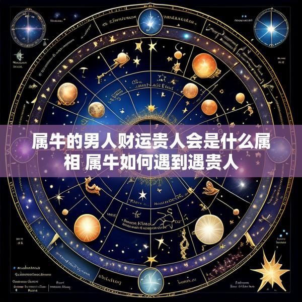 属牛的男人财运贵人会是什么属相 属牛如何遇到遇贵人