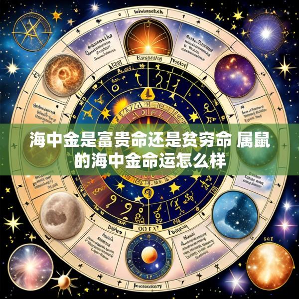 海中金是富贵命还是贫穷命 属鼠的海中金命运怎么样