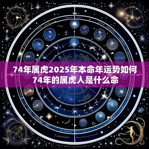 74年属虎2025年本命年运势如何 74年的属虎人是什么命