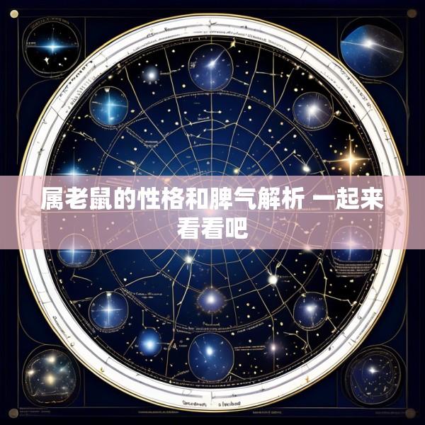 属老鼠的性格和脾气解析 一起来看看吧
