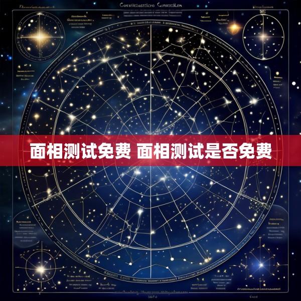 面相测试免费 面相测试是否免费