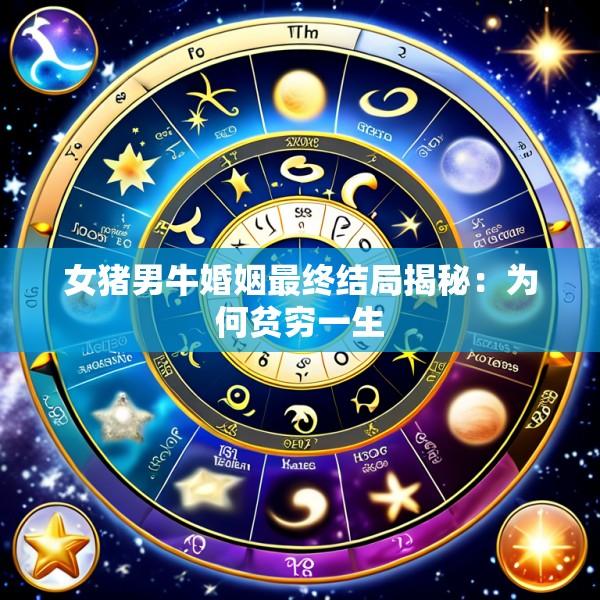 女猪男牛婚姻最终结局揭秘：为何贫穷一生