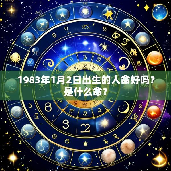 1983年1月2日出生的人命好吗？是什么命？