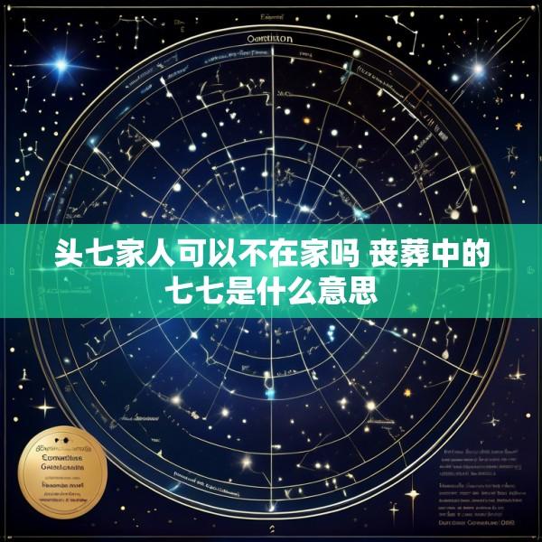 头七家人可以不在家吗 丧葬中的七七是什么意思