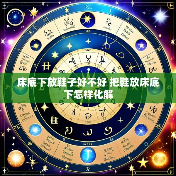 床底下放鞋子好不好 把鞋放床底下怎样化解
