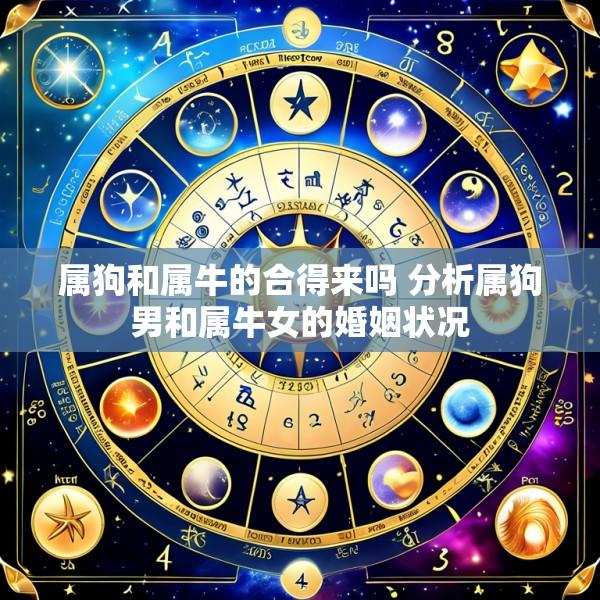 属狗和属牛的合得来吗 分析属狗男和属牛女的婚姻状况