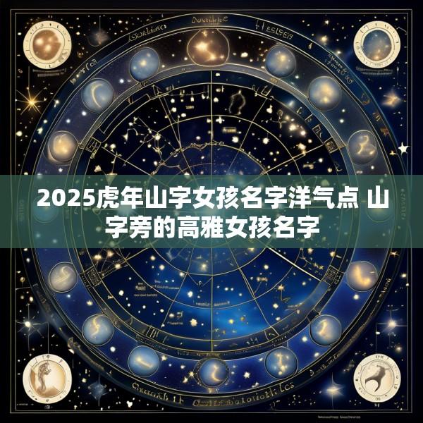 2025虎年山字女孩名字洋气点 山字旁的高雅女孩名字