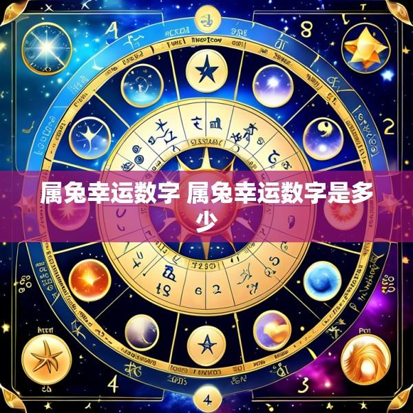 属兔幸运数字 属兔幸运数字是多少