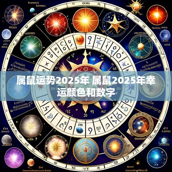 属鼠运势2025年 属鼠2025年幸运颜色和数字