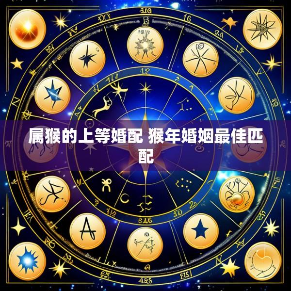 属猴的上等婚配 猴年婚姻最佳匹配